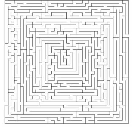 SCHWIERIGE Labyrinthe zum Drucken - Kinder Spiele - Kostenlose online