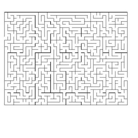 SCHWIERIGE Labyrinthe zum Drucken - Kinder Spiele - Kostenlose online