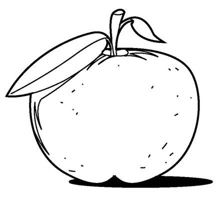 Apfel : Ausmalbilder, Kostenlose Spiele, Bilder für Kinder, Videos für