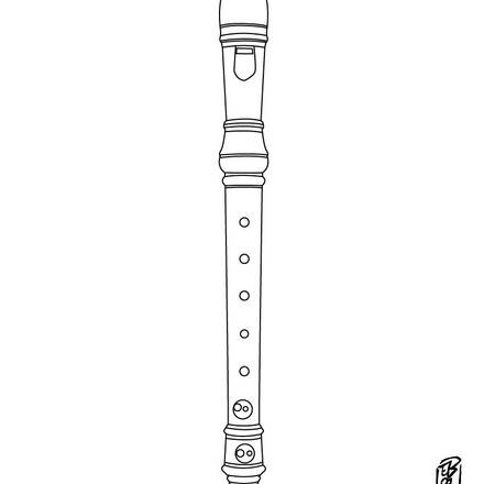  MUSIKINSTRUMENT zum Ausmalen - Ausmalbilder - Ausmalbilder ausdrucken 