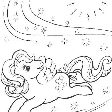 MEIN KLEINES PONY zum Ausmalen - Ausmalbilder - Ausmalbilder ausdrucken