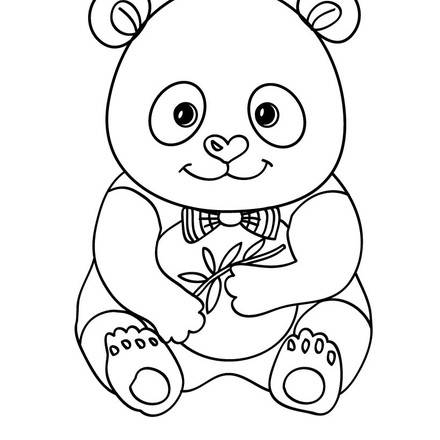 Panda : Ausmalbilder, Kostenlose Spiele, Bilder für Kinder, Videos für