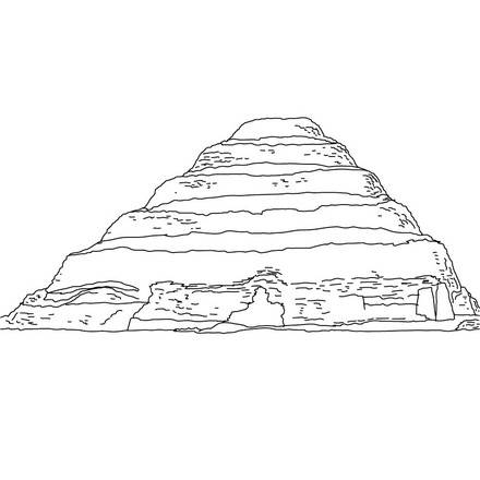 ausmalbilder pyramide