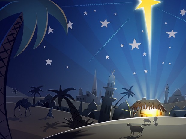 Stern von Bethlehem Poster